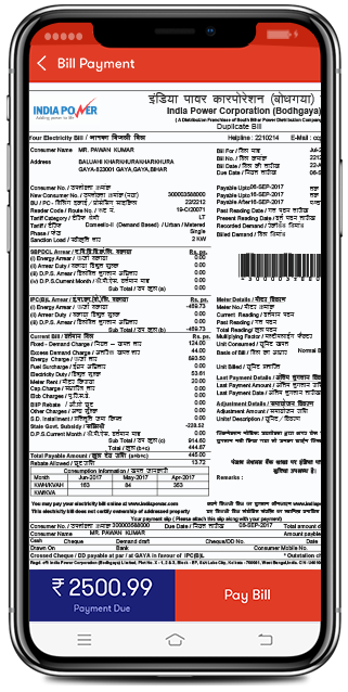 Automatic On-Time Bill Distribution